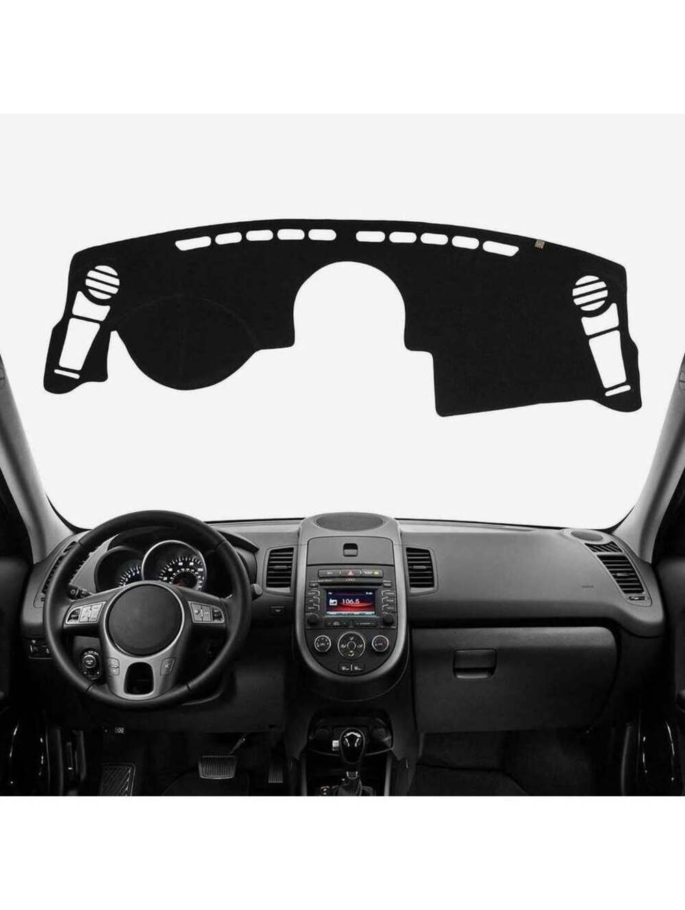 Dashboard Cover Dash Mat for Kia Forte Forte5 Koup 2014-2018 Anti-Glare